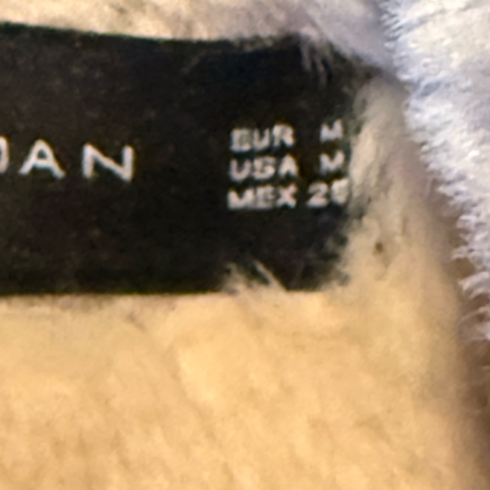 Zara Black Faux Leather Shearling Lined Aviator Jacket - Picture 11 of 12
